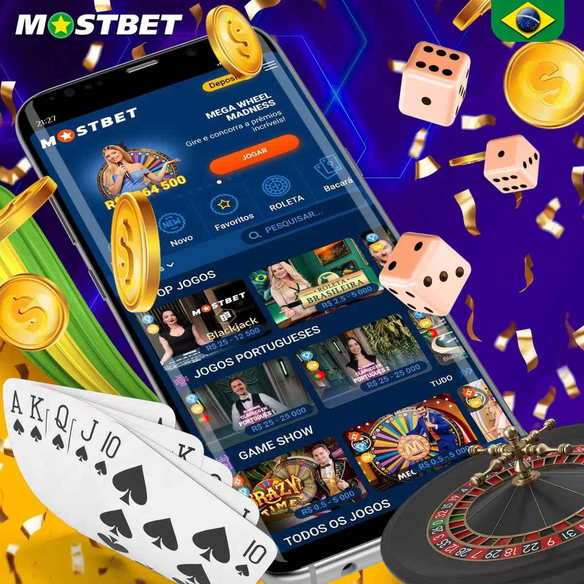 Cassino on-line no aplicativo Mostbet