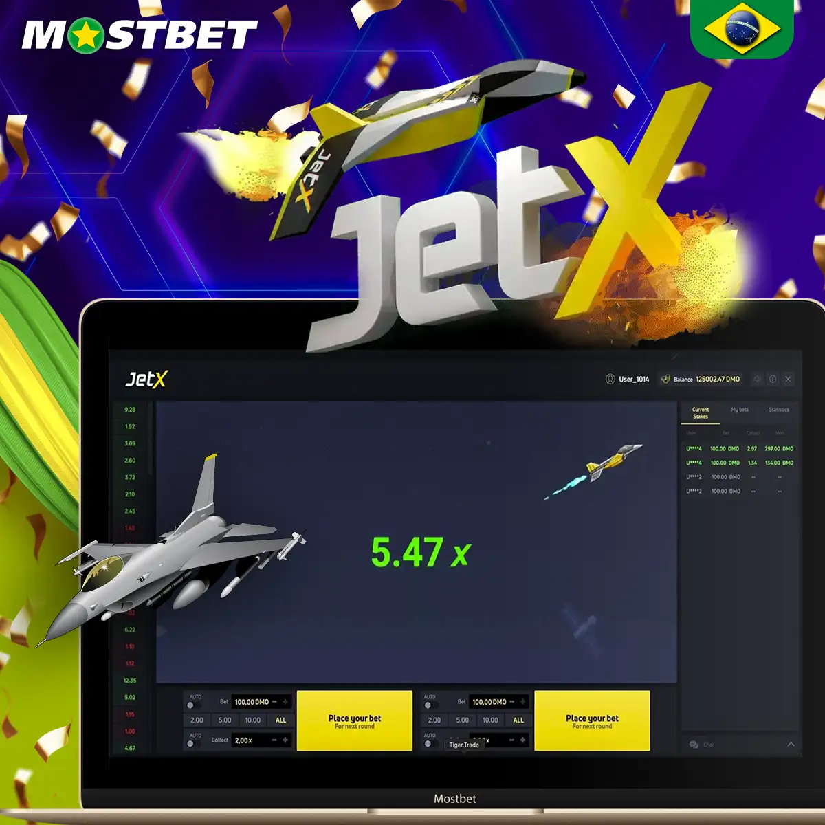 O jogo jetx do fornecedor smartsoft gaming